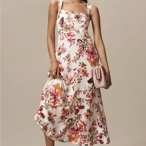 Anthropologie Maeve Jocelyn Midi Slip Dress sz L